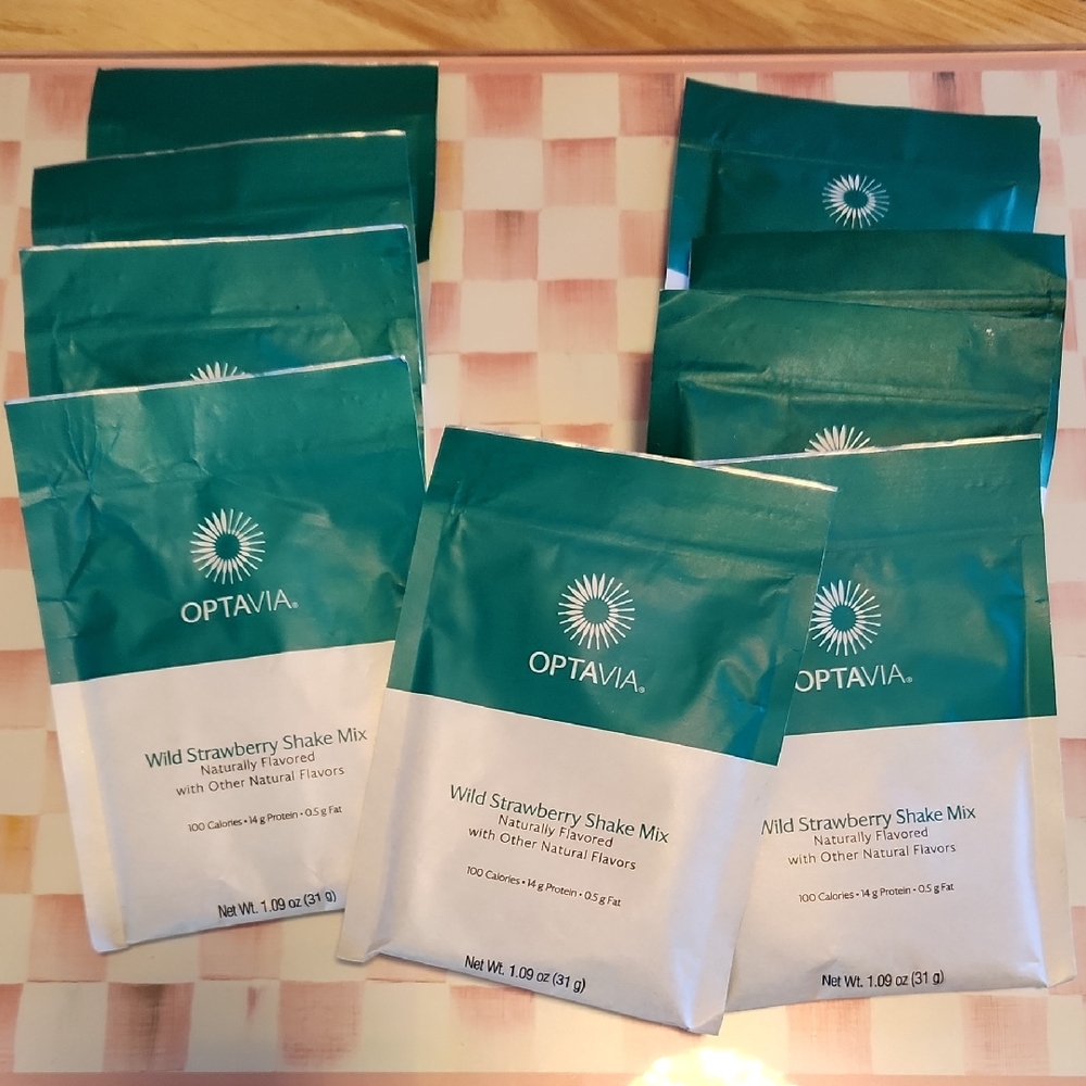 OPTAVIA  Wild Strawberry Shake Mix (9)